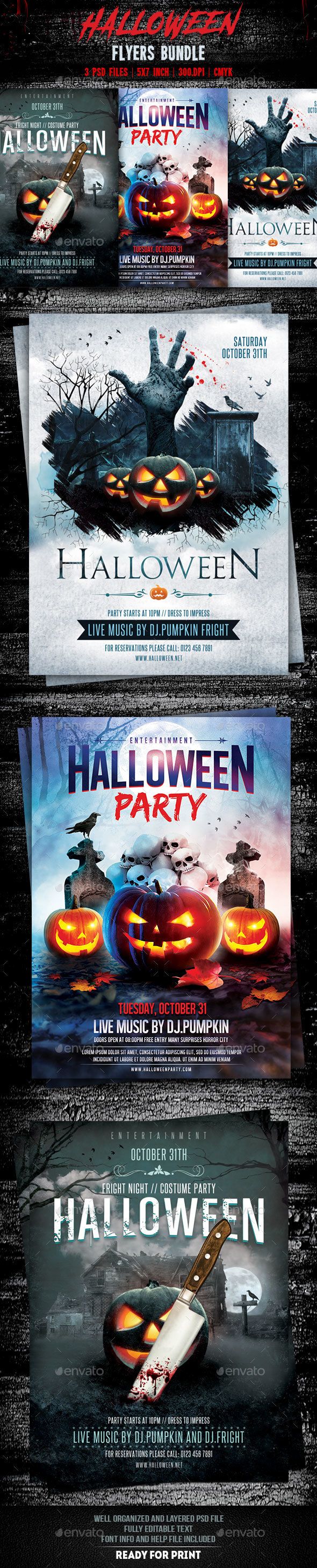 1004 best halloween flyer templates images on pinterest flyer halloween flyers psd