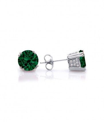 70 Best Swarovski Stud Earrings Online Ping India Images On Fancy Emerald Color Stud Earrings Made With Swarovski Crystals Now Http