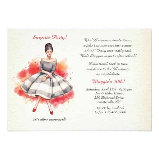 dress up party invitations