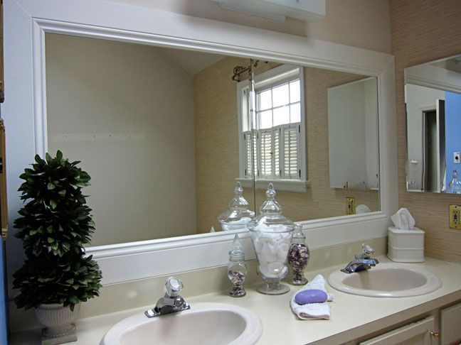 Bathroom Mirror Grey best 25+ mirror border ideas on pinterest | tile around mirror Bathroom Mirror Grey best 25+ mirror border ideas on pinterest | tile around mirror