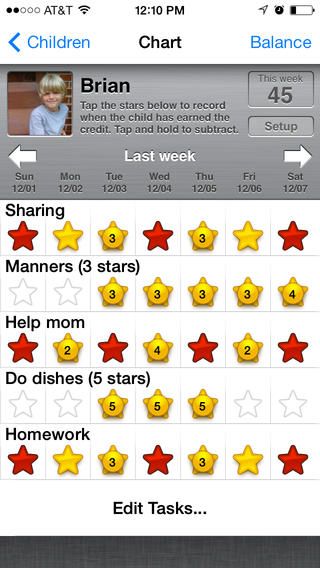 chore chart app for adults