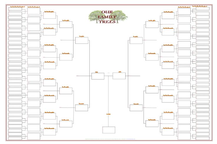 41 best free family tree template images on Pinterest Family tree