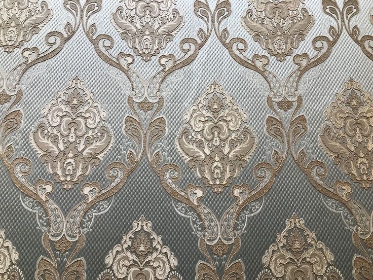 SWATCH Antique Inspired Eggshell Silver Blue Satin Brocade Upholstery Fabric SWATCH Antique Inspired Eggshell Silver Blue Satin Brocade Upholstery Fabric