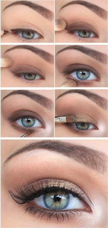 Einfaches Natural Eye Makeup Tutorial #naturaleyemakeup #AugenMake-upTipps #Einf...