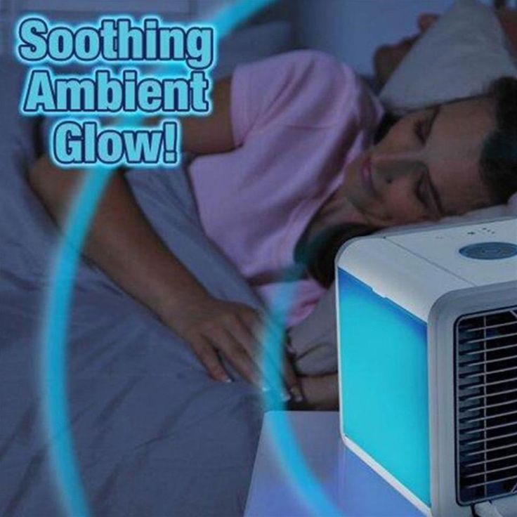 Mini Portable Air Conditioner, Personal Space Cooler Cooling Fan Air Purifier, Humidifier Cool Any Space, 7 Colors Nightstand As Seen On TV Desktop Mini Portable Air Conditioner, Personal Space Cooler Cooling Fan Air Purifier, Humidifier Cool Any Space, 7 Colors Nightstand As Seen On TV Desktop