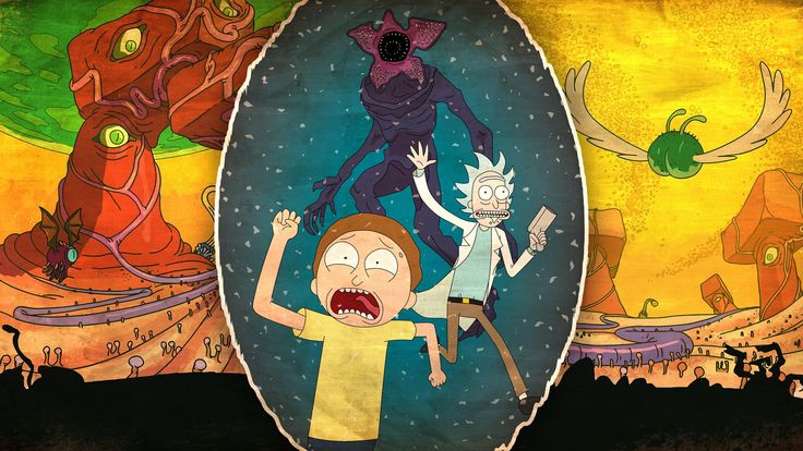 Rick And Morty Run Hd Wallpaper Rick And Morty Cartoon Wallpaper Character Wallpaper