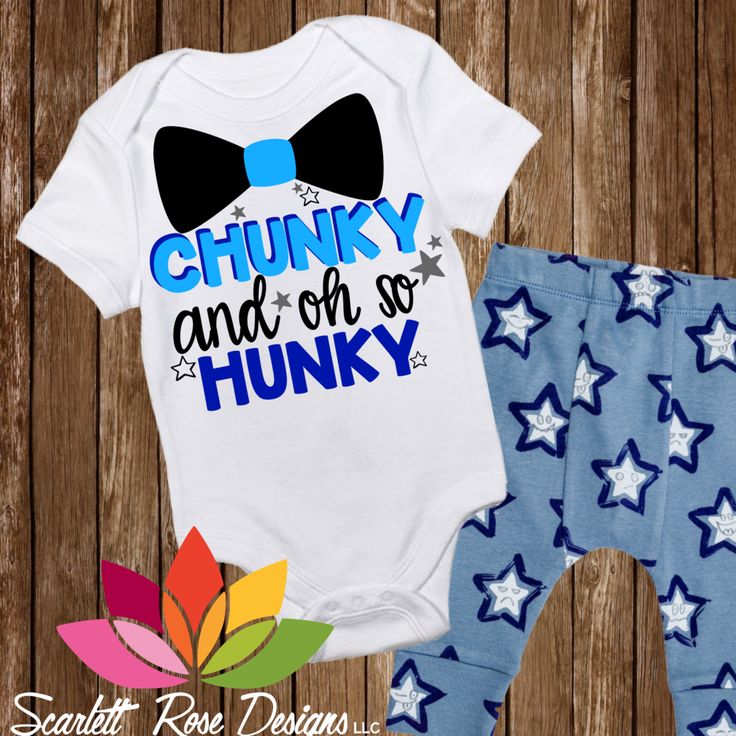 Download Chunky and Oh So Hunky, SVG | New baby products, Custom ...