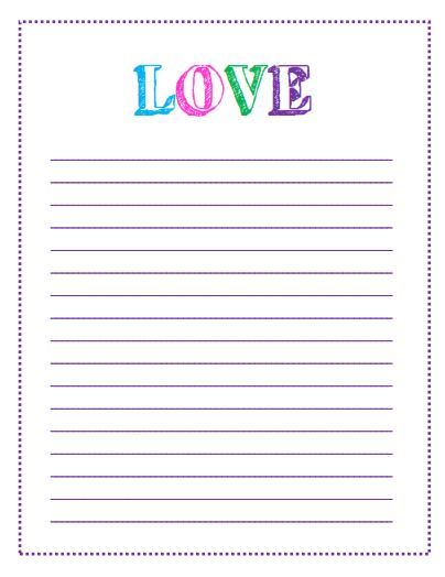 valentines letter template