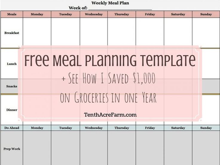 Best 25+ Meal planning templates ideas on Pinterest Meal - free menu planner template Best 25+ Meal planning templates ideas on Pinterest Meal - free menu planner template