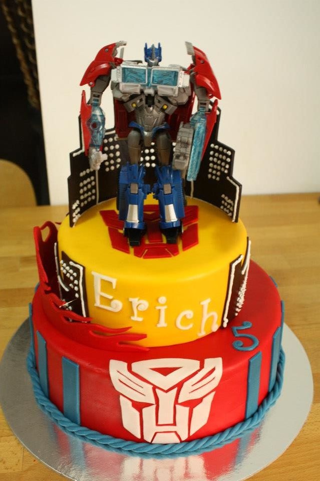 transformer cake cakes and