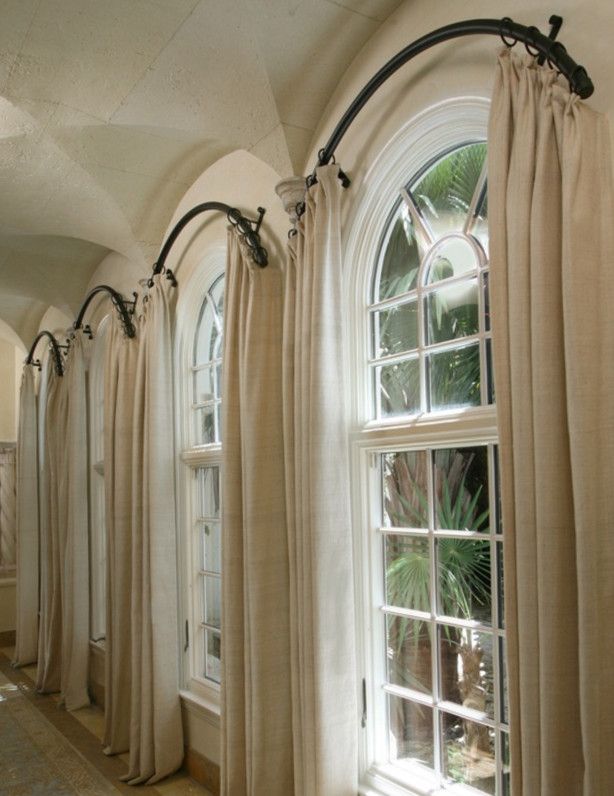 Arched Window Curtain Rod Eightyfourtwenty In 2018
