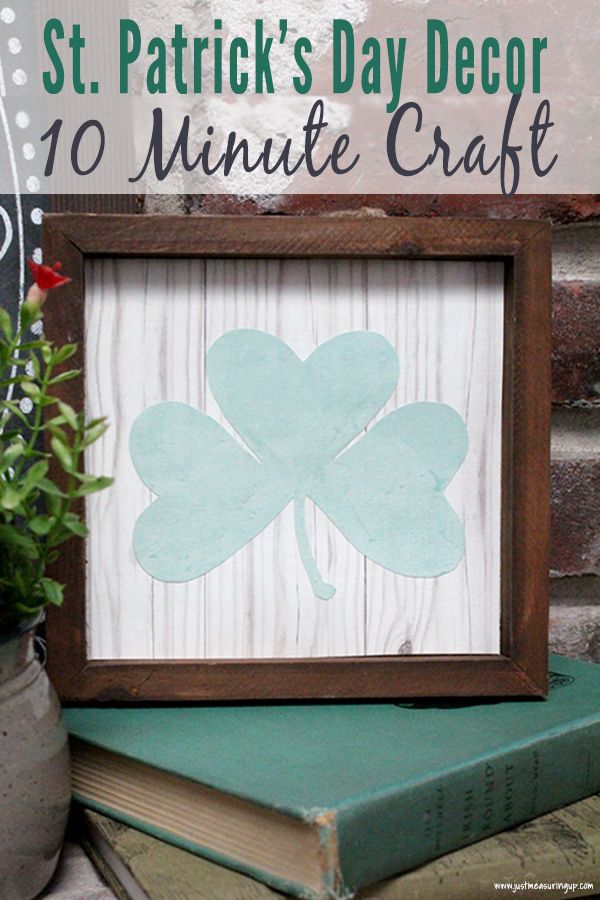 St Patrick S Day Diy Decor Craft That You Can Make In Minutes St Patrick S Day Diy Decor Craft That You Can Make In Minutes