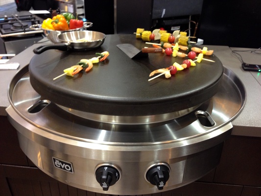 Pin By Evo Grills On Affinity 30g Outdoor Kitchens Kitchen Cooking Trends Outdoor Kitchen, Round Flat Top Grill For Outdoor Kitchen