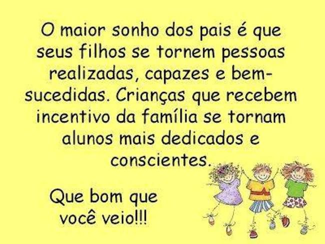 Resultado de imagem para reunião de pais o que falar