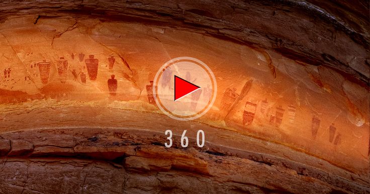 Horseshoe Canyon Petroglyphs - 3D Panorama | Petroglyphs, Utah travel