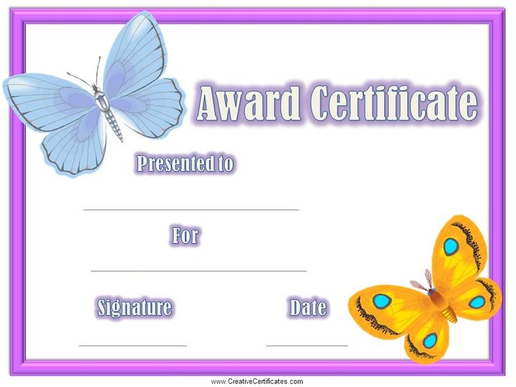 certificates for kids 3mnjvlkb free certificate award certificate for kids