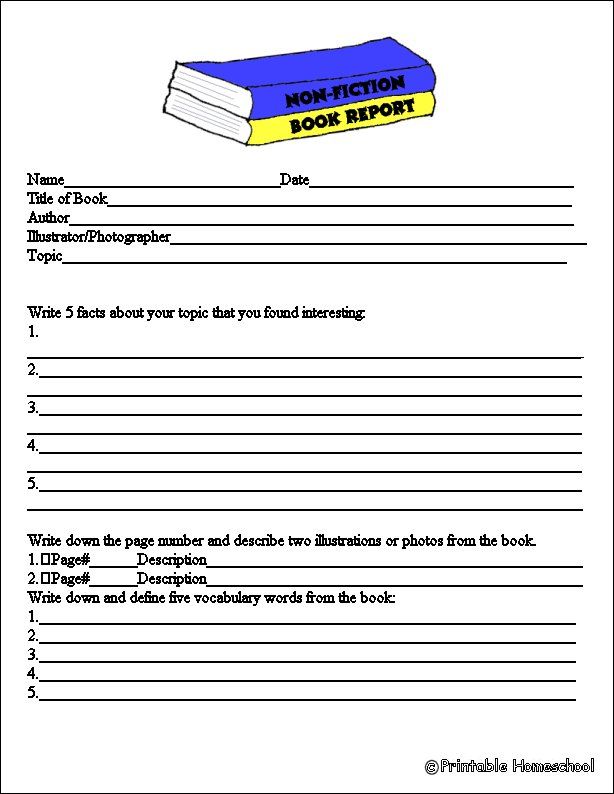 66 best Book report ideas images on Pinterest Book reports, Book - printable book report forms 66 best Book report ideas images on Pinterest Book reports, Book - printable book report forms