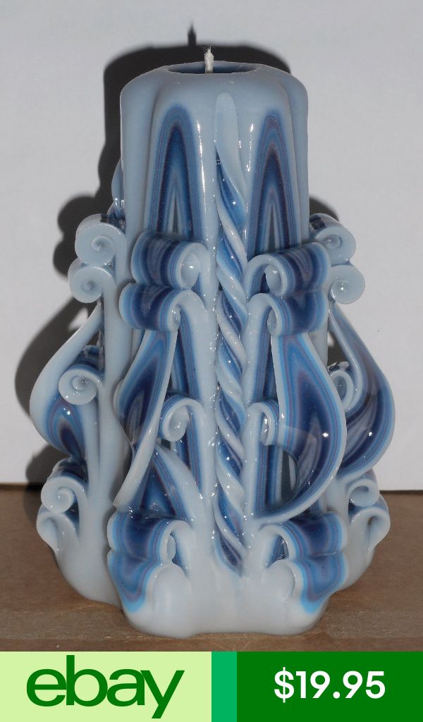 Unique handmade gift candle Hand Carved candles 5 inch/12cm Unique handmade gift candle Hand Carved candles 5 inch/12cm