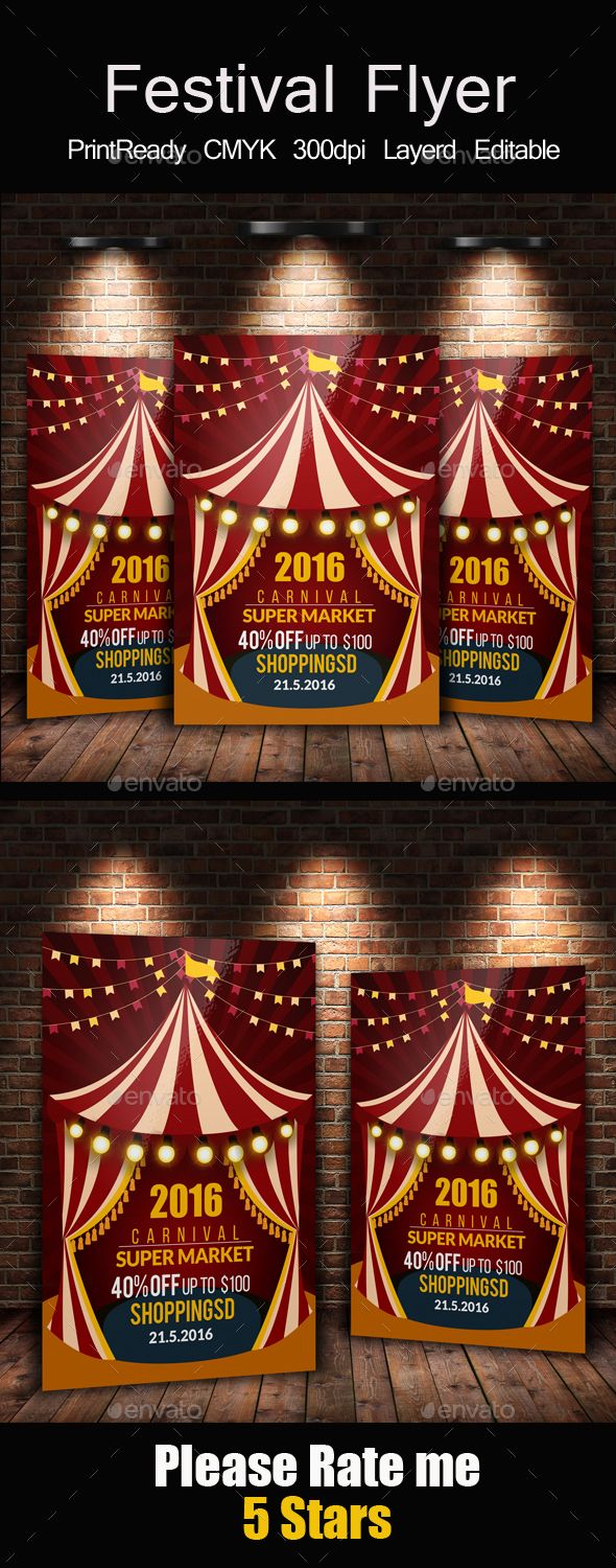 School Carnival Flyer Template | Carnival in 2019 | School ... Kids carnival flyer template