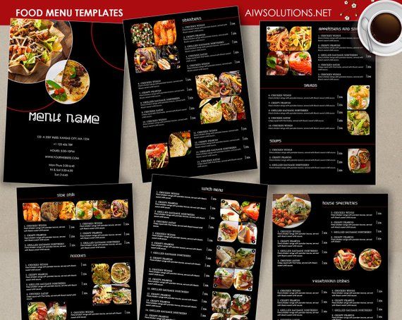 food menu template cocktail menu restaurant menu thai take out menus