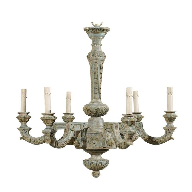 Pin On Wood Chandelier Pin On Wood Chandelier, Carved Wood Painted Chandelier