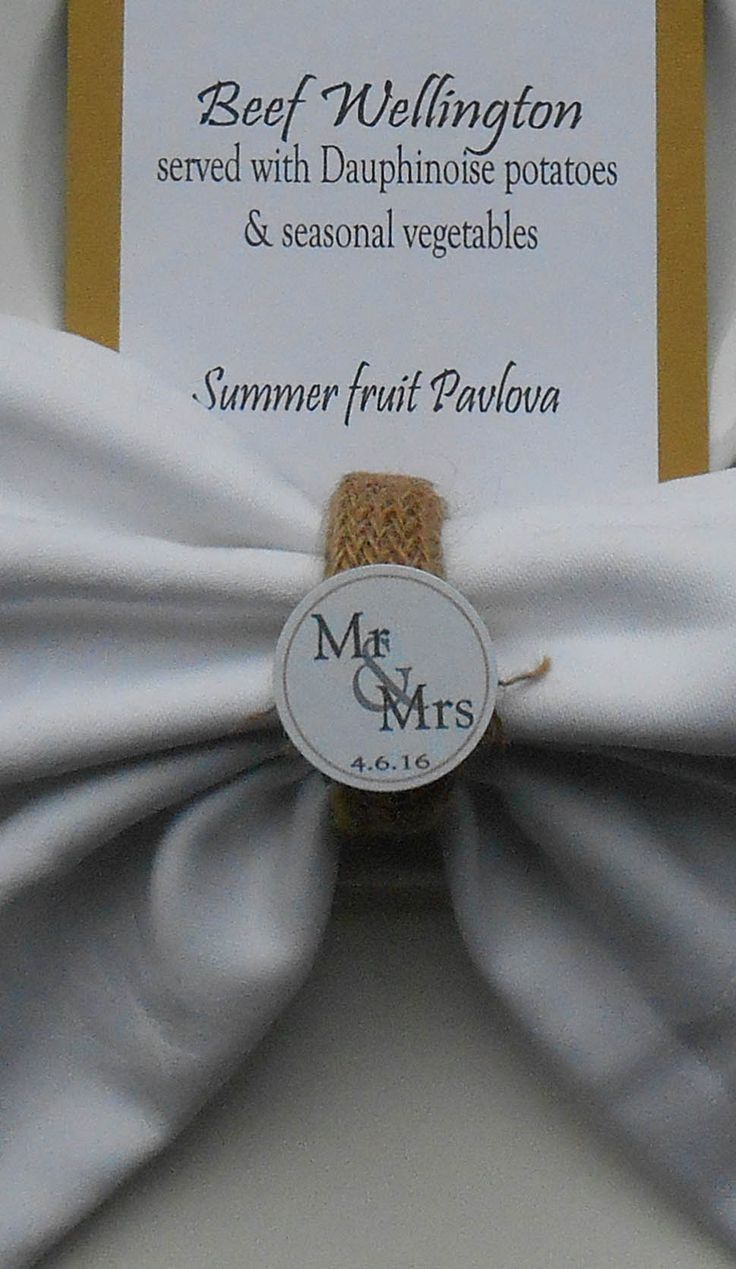 Best 25 Personalised Napkins Ideas Only On Pinterest Wedding Find This Pin And More On Wedding Napkin Rings By Eleshav