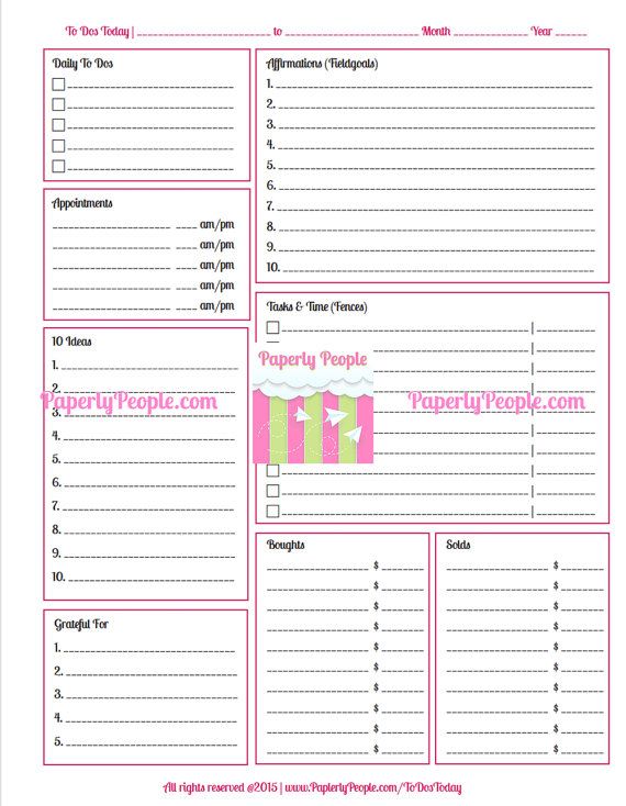 daily appointment calendar