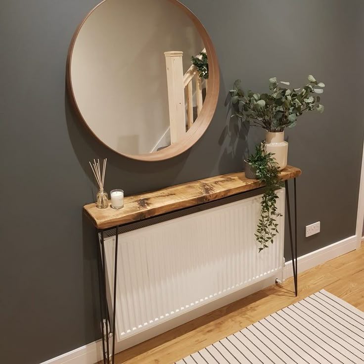 Rustic Console Table With Hairpin Legs Omni Uk Narrow Hallway Decorating Tables Rustic Console Tables Hallway Table, Rustic Console Table With Hairpin Legs