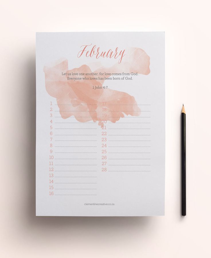 monthly birthday calendar