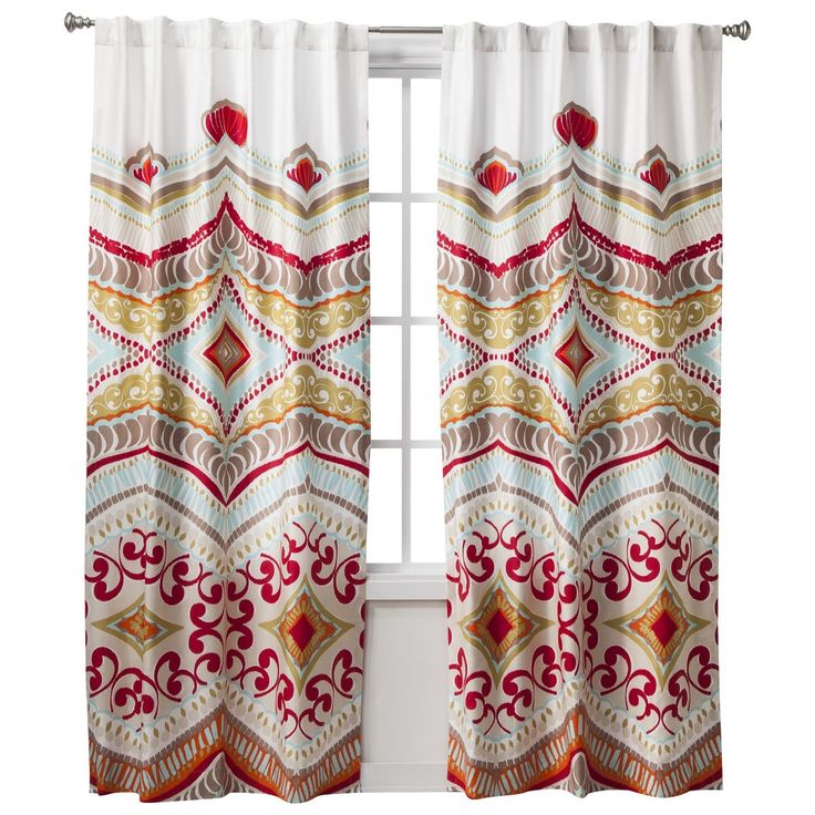NEW CHAPS Beautiful Flower Claire Percale Window Panel Treatment PAIR 42" x 84" NEW CHAPS Beautiful Flower Claire Percale Window Panel Treatment PAIR 42" x 84"