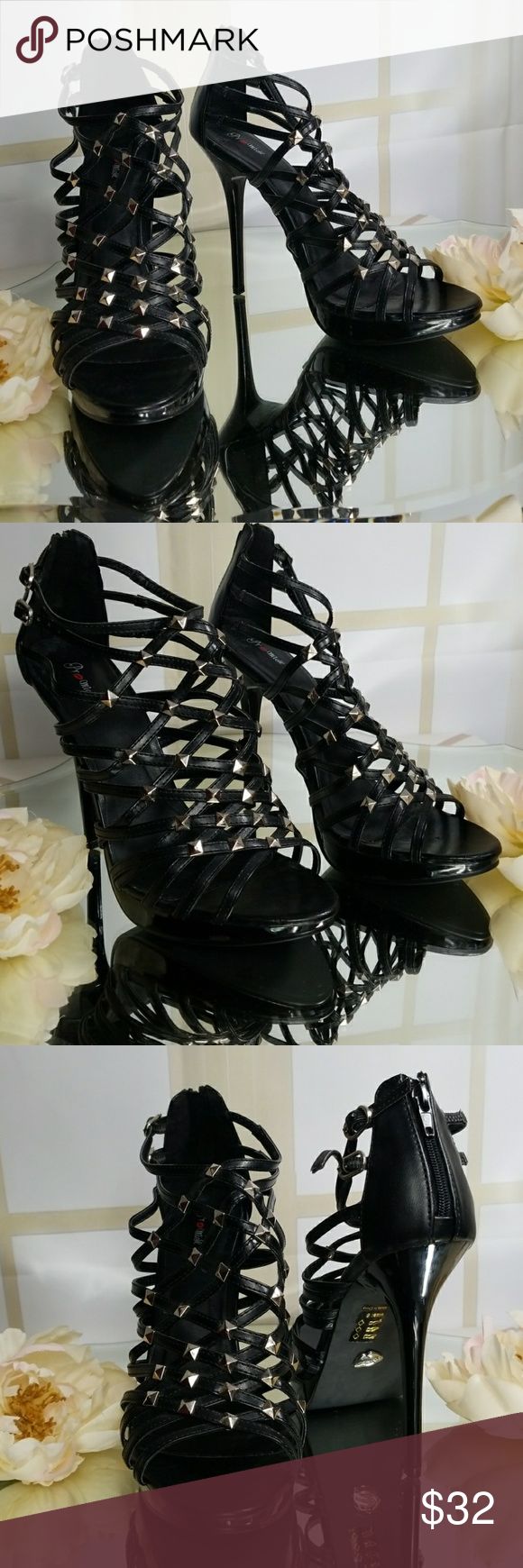 Pr?mise ?Caged High Heels? Sexy Pr?mise?Caged High Heel? New-V...