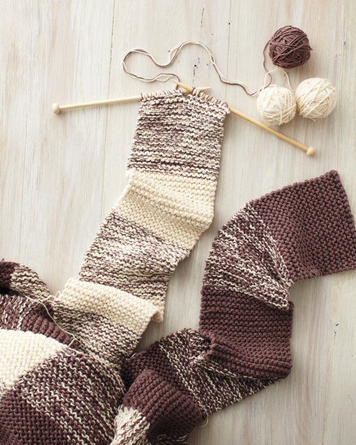 Gingham Knit Blanket How-To Gingham Knit Blanket How-To