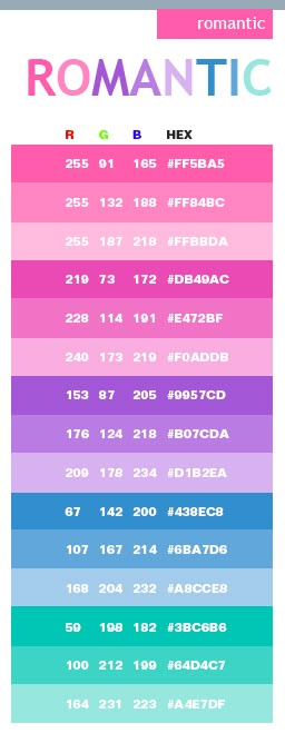 Best 25+ Rgb color codes ideas on Pinterest | Colour hex ...