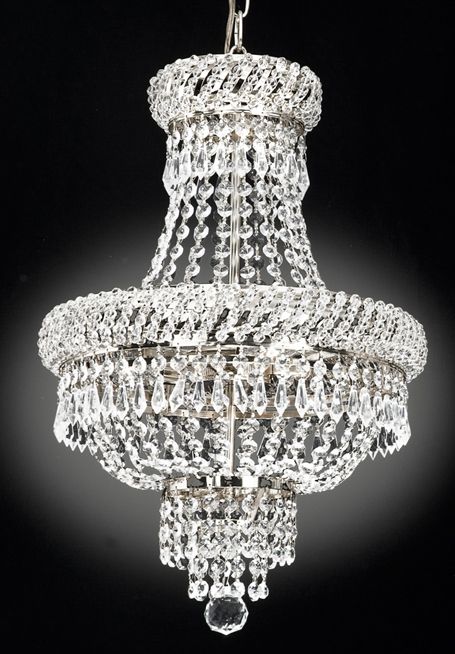 49 Best Chandeliers Images On Pinterest Crystal Chandeliers Purchase the famous French Empire Crystal Chandelier Chandeliers Lighting , Silver , X , 3 Lights by JAC D'LIGHTS online today. This sought after product is ... - 49 Best Chandeliers Images On Pinterest Crystal Chandeliers