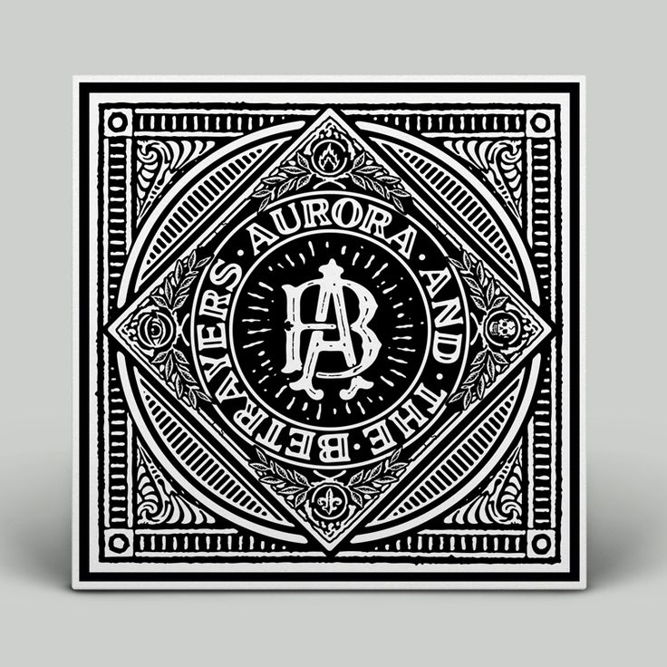 Branding, typeface, LP design, poster and apparel design for Aurora and the Betr...