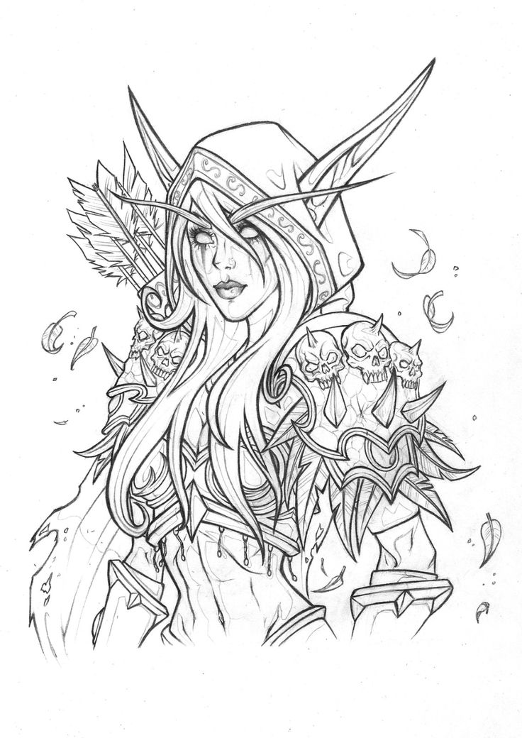 Sylvanas Windrunner in 2020 | Sylvanas windrunner, Artwork, Color