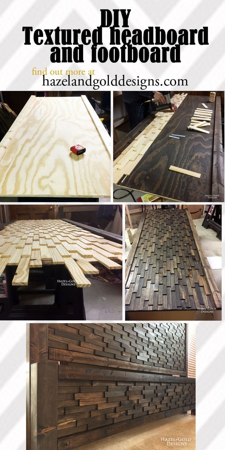 diy headboard footboard bed, woodworking, build bed, bed frame, wood bed frame, wood headboard, do-it-yourself, wood shim headboard