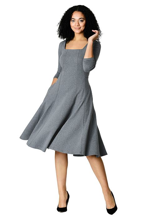 A Line Spandex Dress