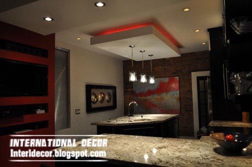 gibson board ceiling suspended false design for modern kitchen gibson board ceiling suspended false design for modern kitchen