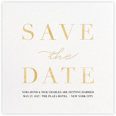 gold press email save the date from paperless post qq h in 2018