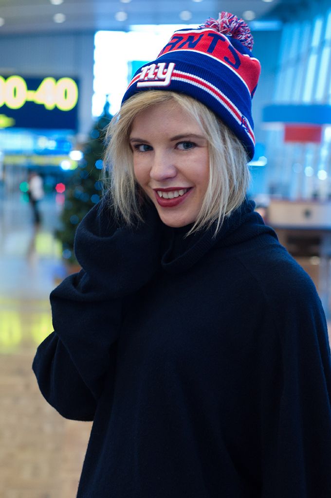 OUTFIT / NY GIANTS Ny giants, Outfits with hats, New york outfits