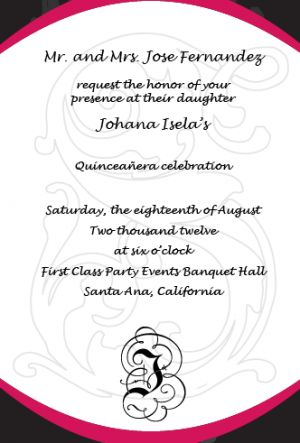how should i word my quinceanera invitations precious quince