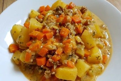 Minced meat - potato - carrots - stew - *Mittag- oder Abendessen | lunch and d...