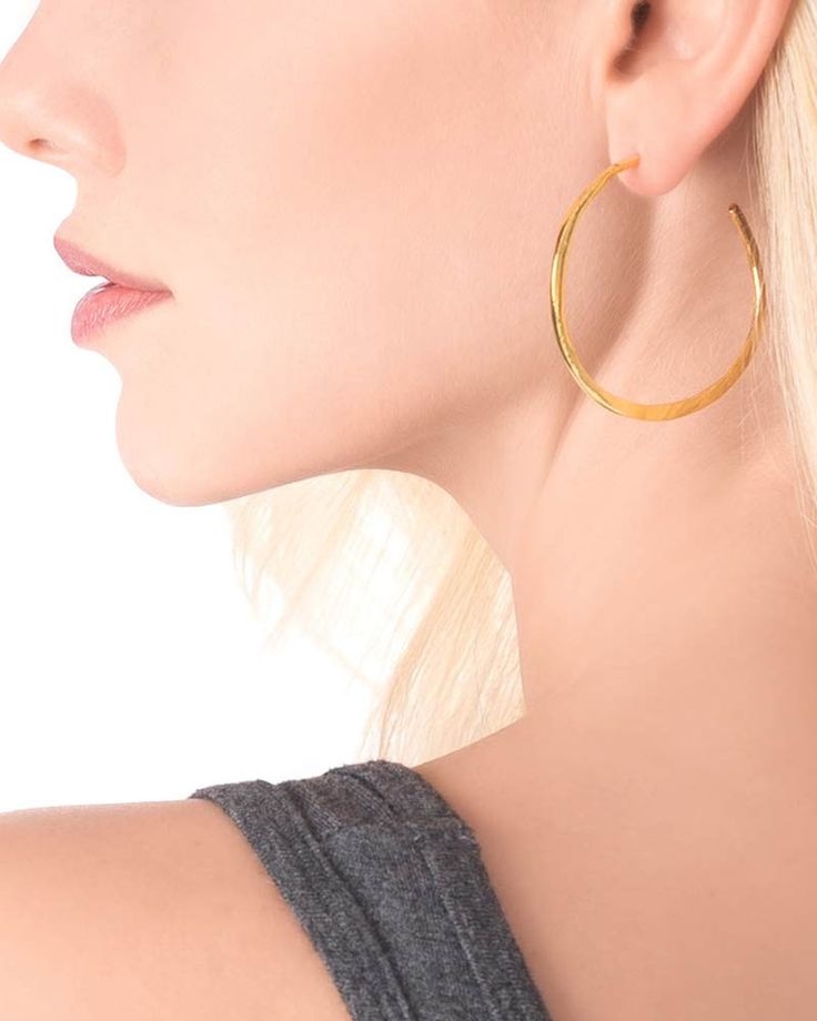 30 Best Gorjana Images On Pinterest Boutique Boutiques And Fine Gorjana Arc Large Hoops Loveandpieces