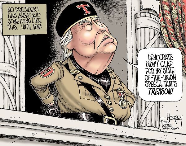 Trump sounds just like a dictator | Political cartoons, Editorial ...