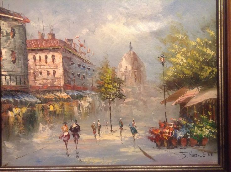 Street Oil Painting Street Oil Painting