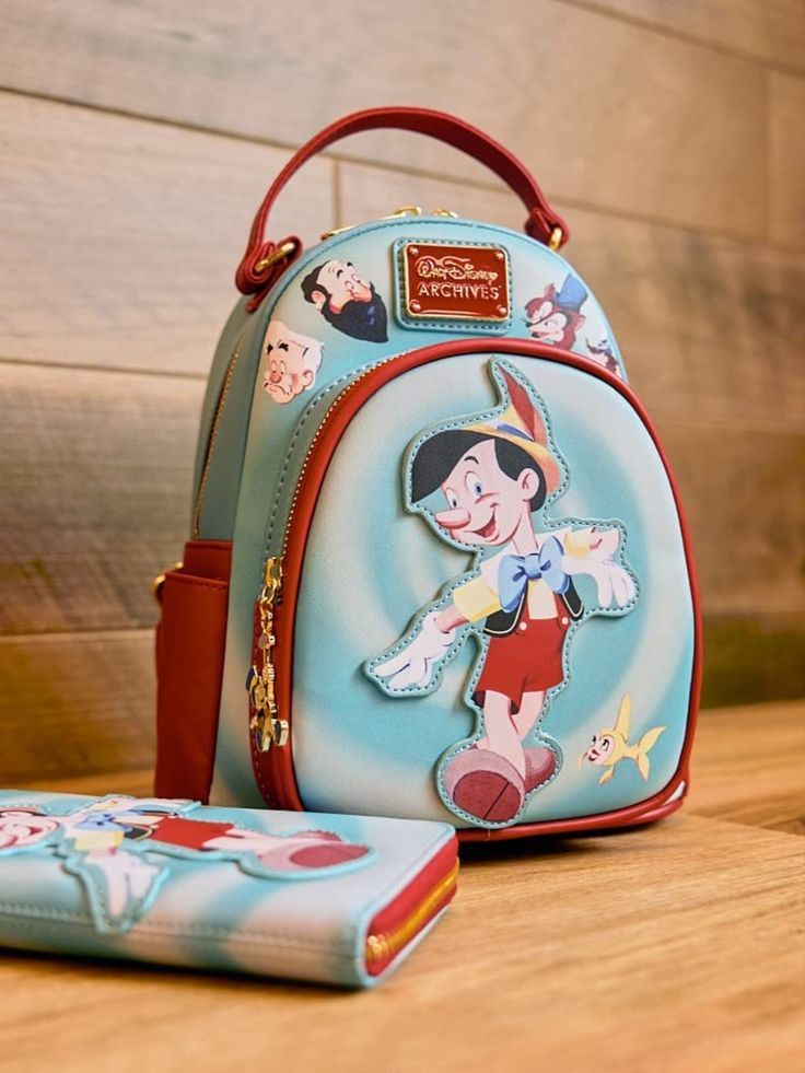 Loungefly Disney Mini Backpack, Pinocchio Little  