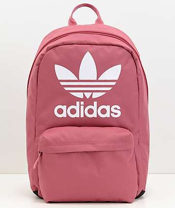 Adidas Originals Big Logo Dark Pink Backpack In 2019 My Love