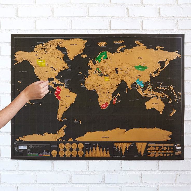 17 Best Scratch Maps For Your 2018 Travel Adventures - new world map canvas picture 17 Best Scratch Maps For Your 2018 Travel Adventures - new world map canvas picture