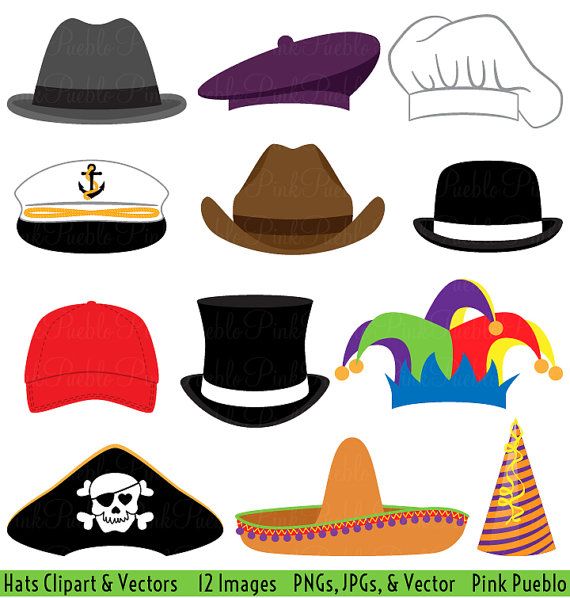 hat clip arts